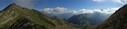 31 Dalla selletta tra Cima Villa e Pizzo delle segade vista sulla cima dal salire e sulla conca di Ca San Marco